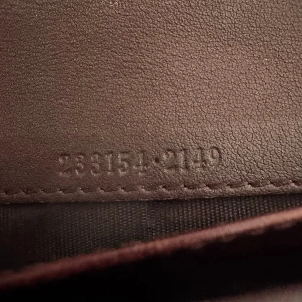 ❌SOLD❌ GUCCI Guccissima Continental Wallet in Brown Leather - Picture 4 of 10
